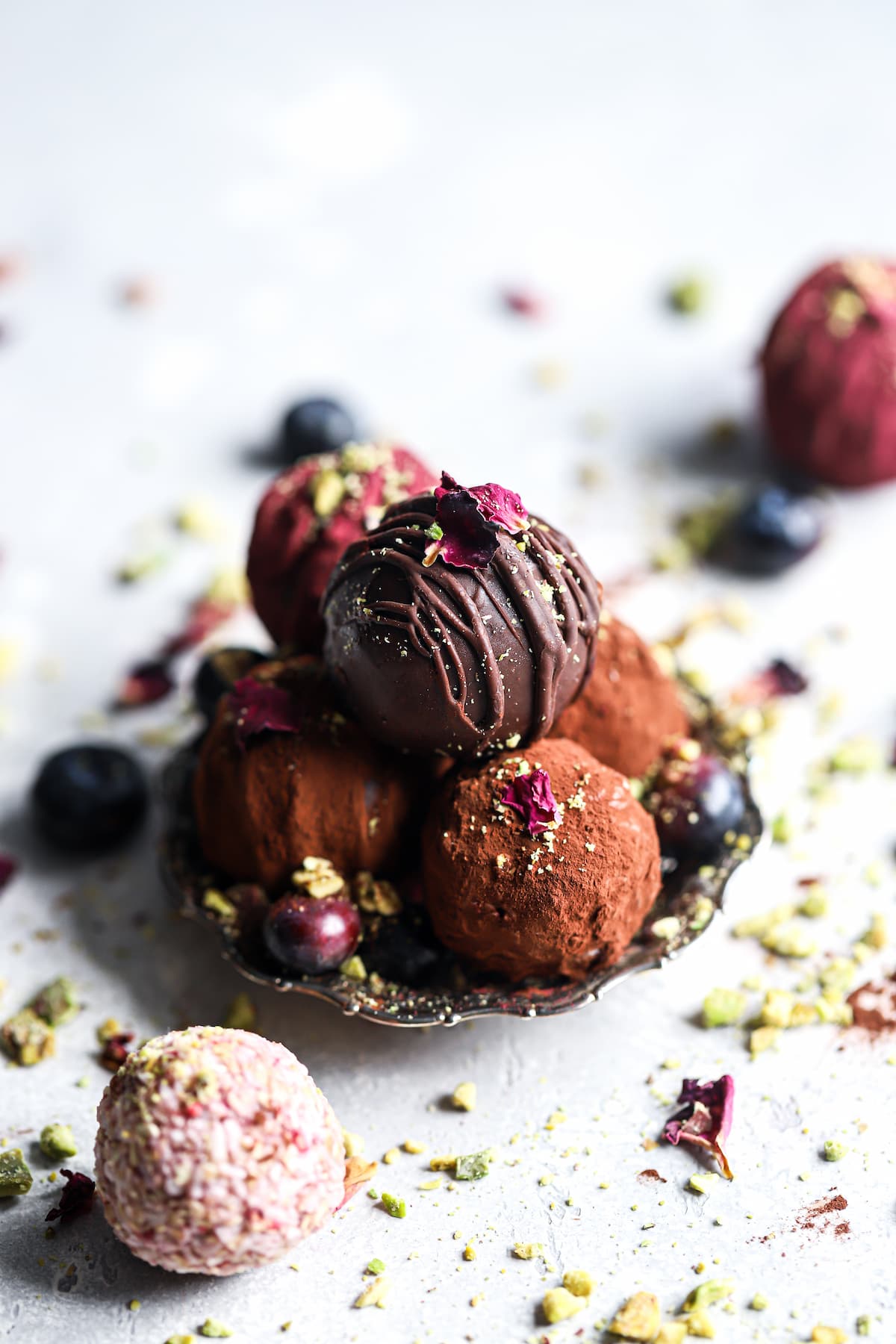 Berry choco truffles - Supergreens.nl - Green Juice energie en gezondheid boost