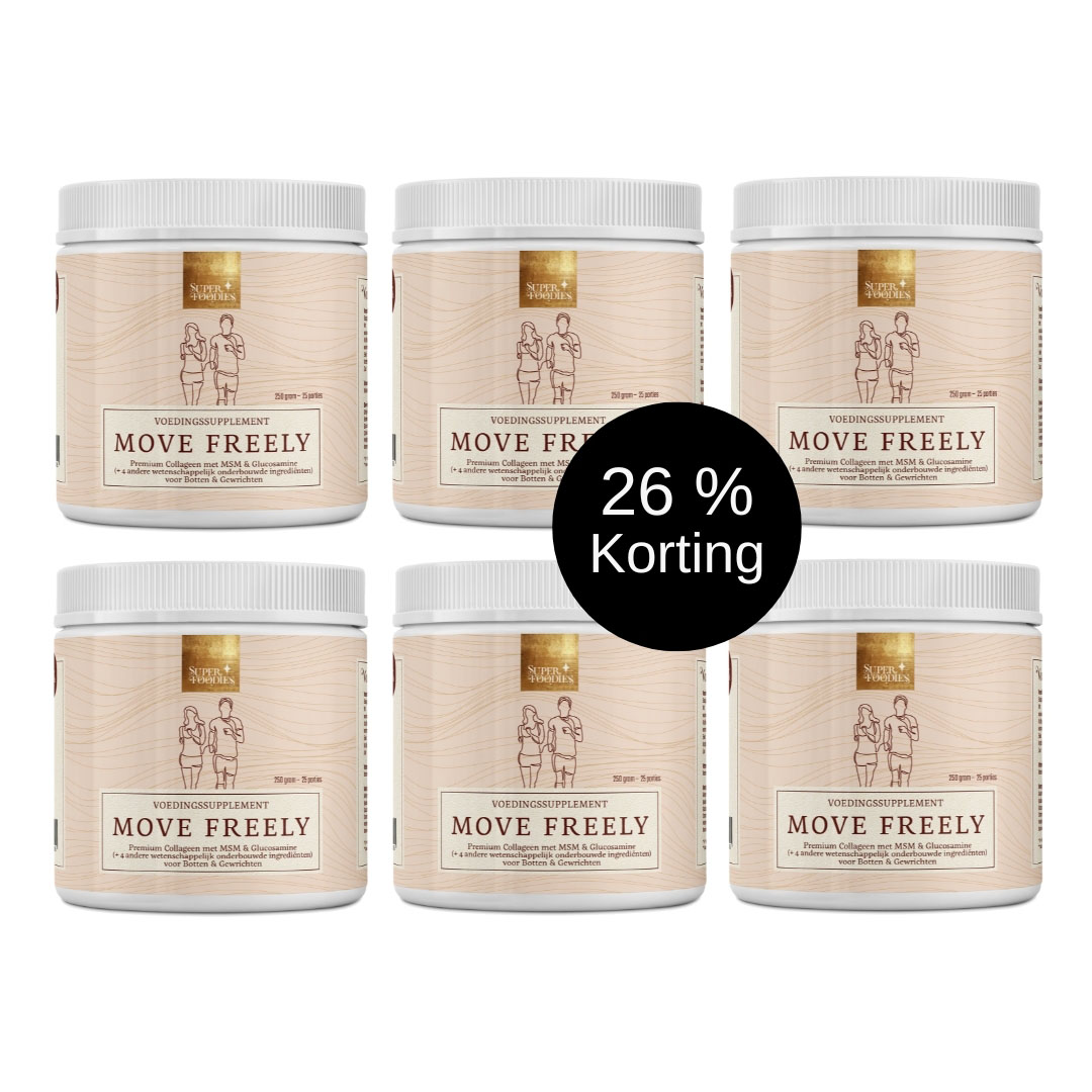 Move Freely - 6 jars - 25% Korting