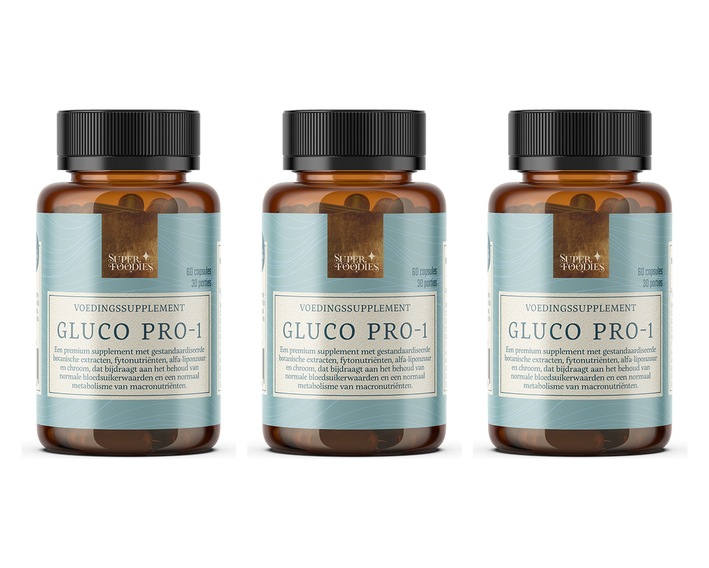 GLUCO PRO-1, 3 potten