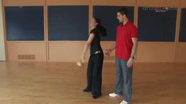 Kettlebell training 3