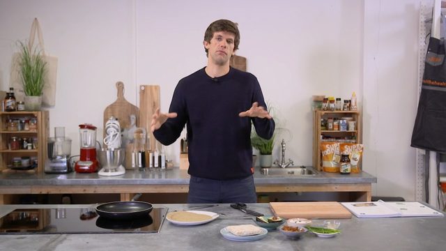 Avocado wrap met tempe of kip